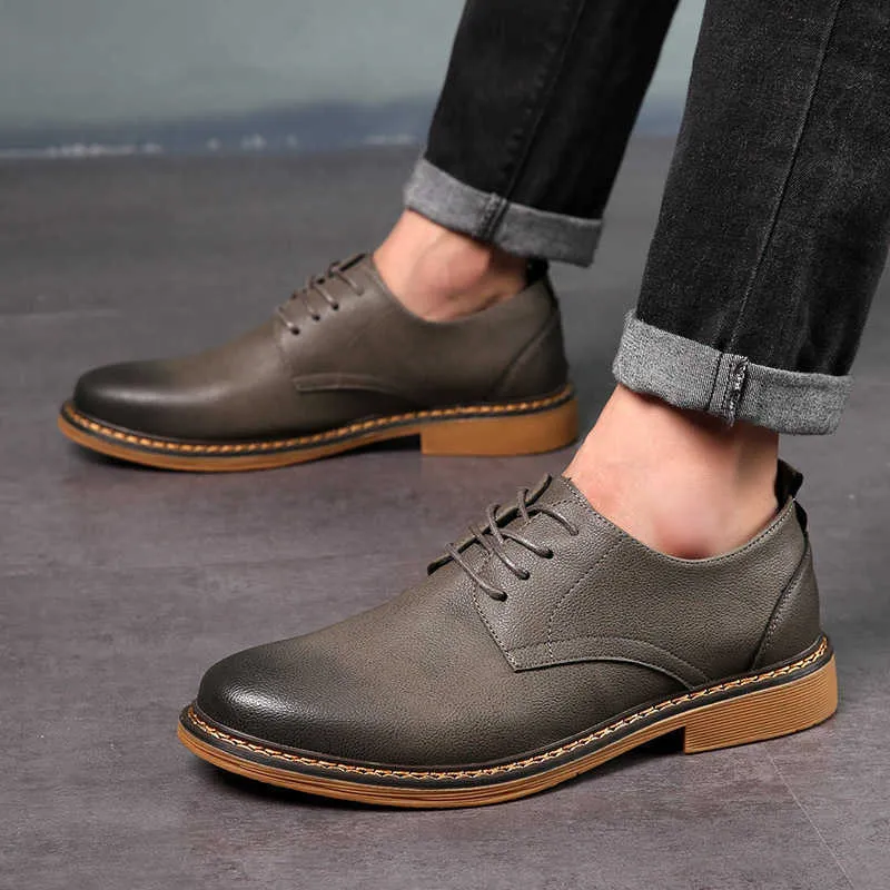 Men's Dress Shoes Autumn/Winter Formal Leather Casual Shoes with PU Upper  and TPR Outsole from Dhgate Dress Shoes - price 33.62