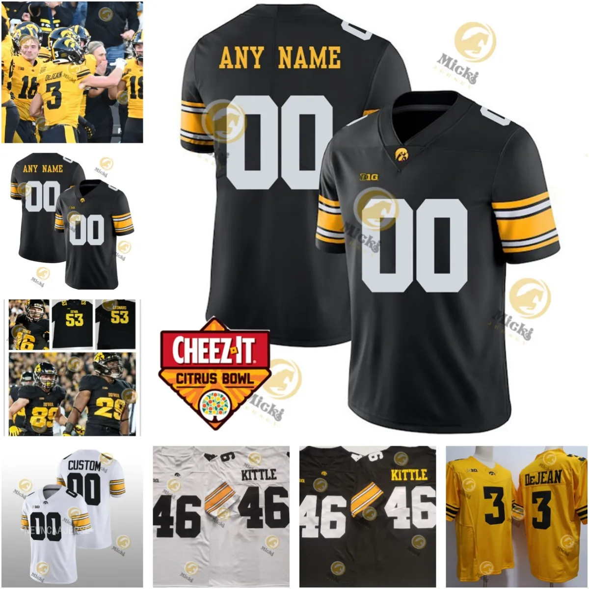 Classic Collegiate Game Day Jersey Durable Stitched Design