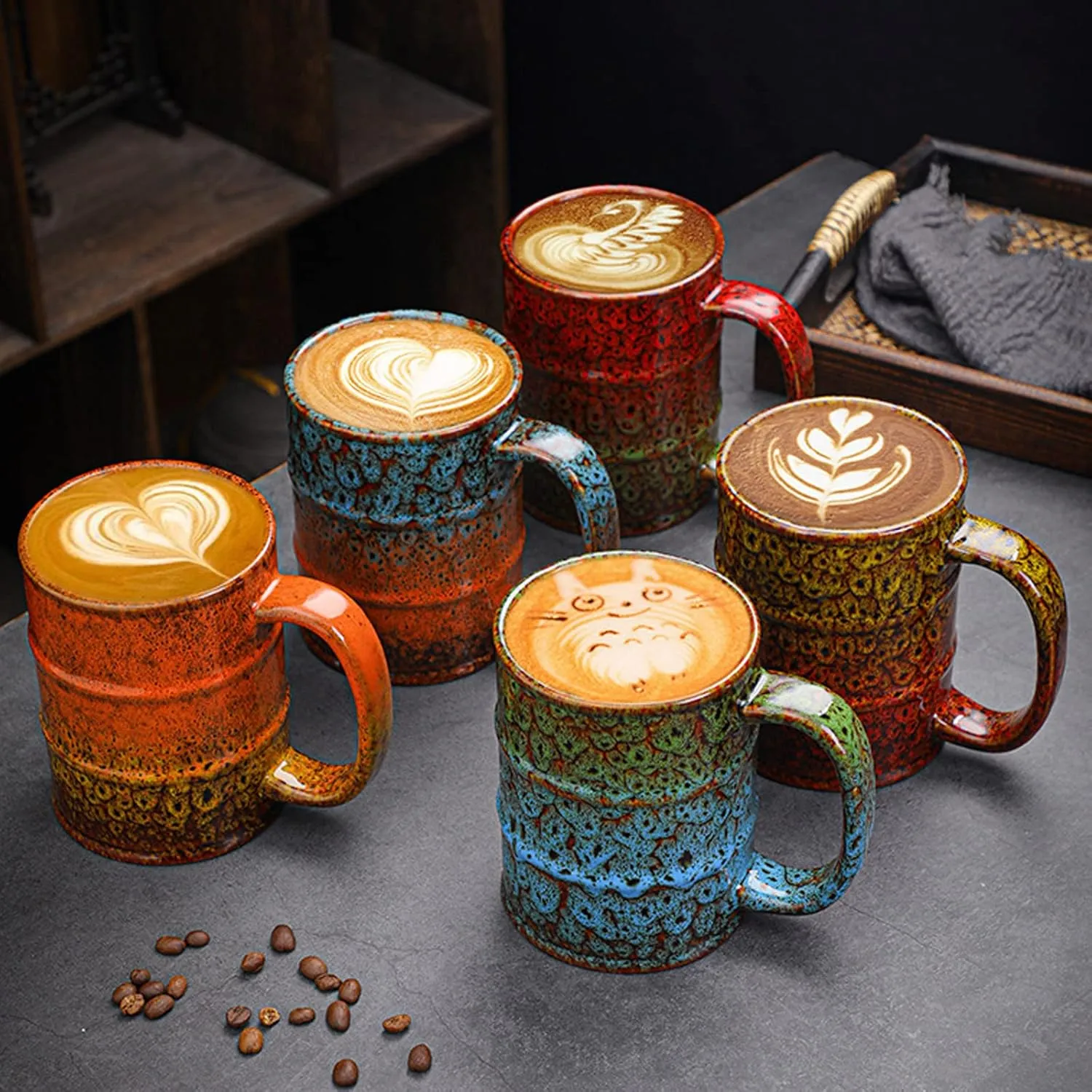 Coffee Mug 20 Oz Ceramic Tea Cup with Tie-Dye Pattern for Office and Home  Use from Dhgate Mugs - price 15.08