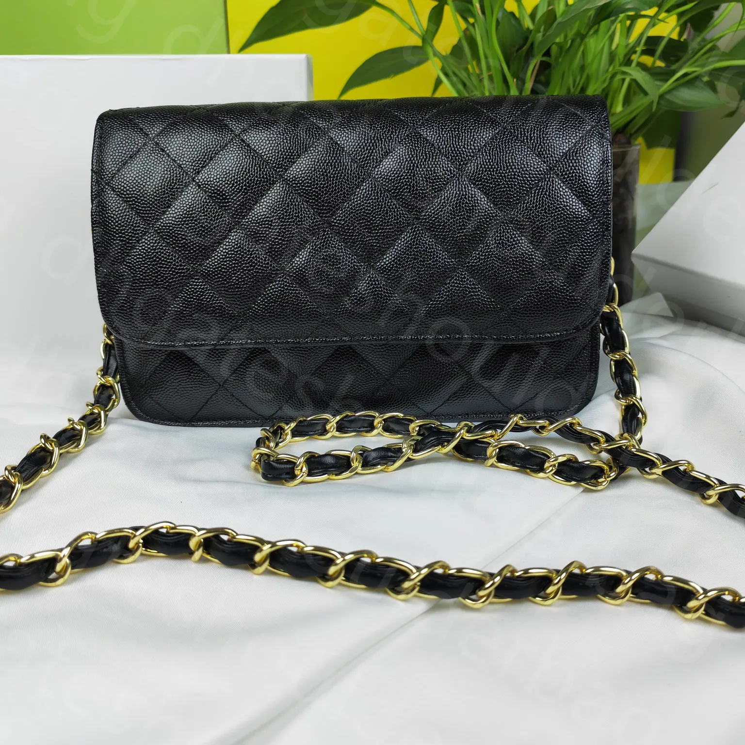 Stylish Calfskin Leather Mini Accessorize London Bags With