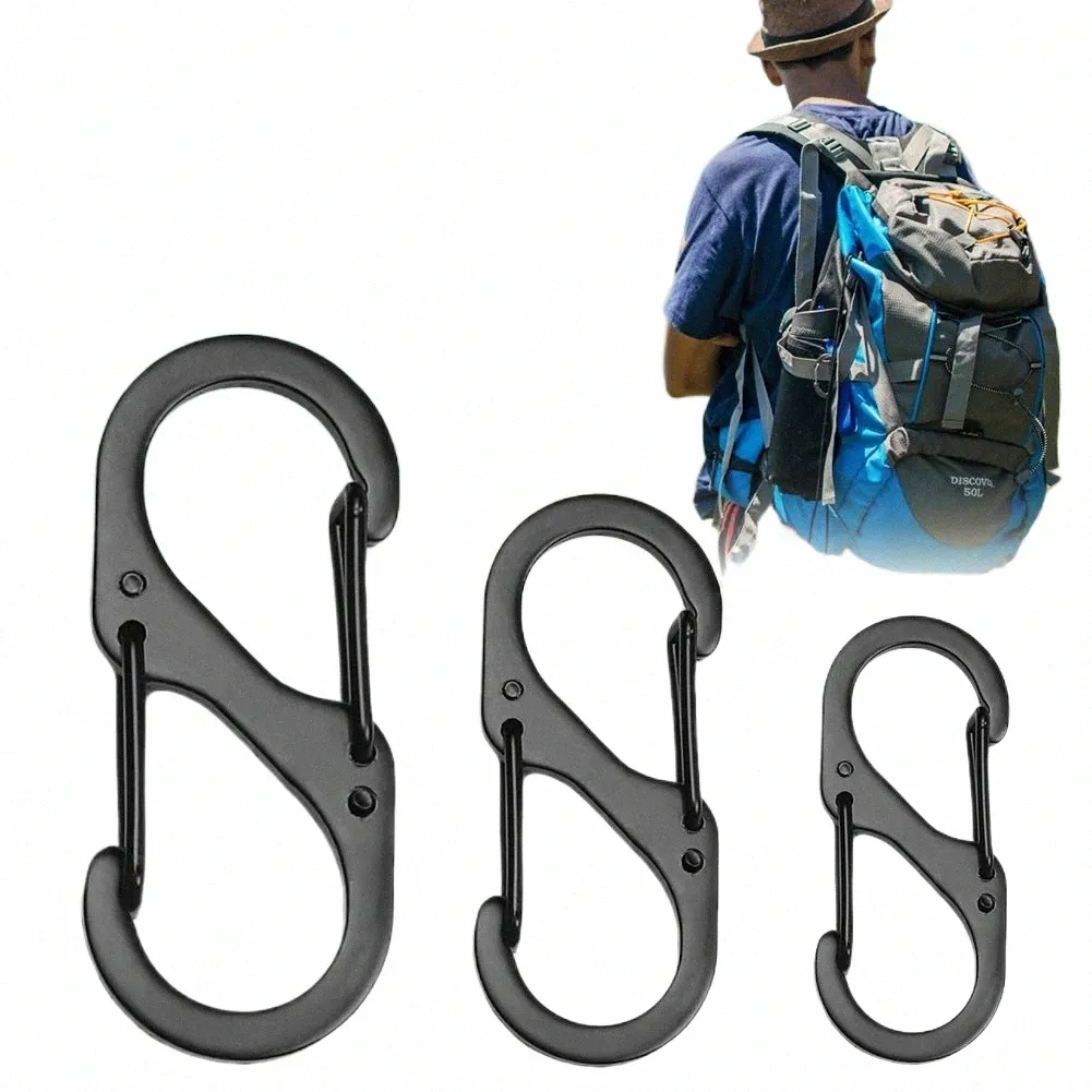 thumbnail image 2 of Large Heavy Duty Stroller Carabiner Clips For Bags XIECHANEE 2 of 12