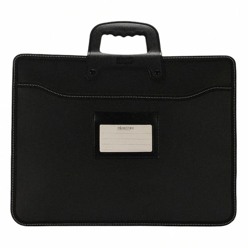A4 Document Organizer Briefcase Portable Waterproof Business Bag