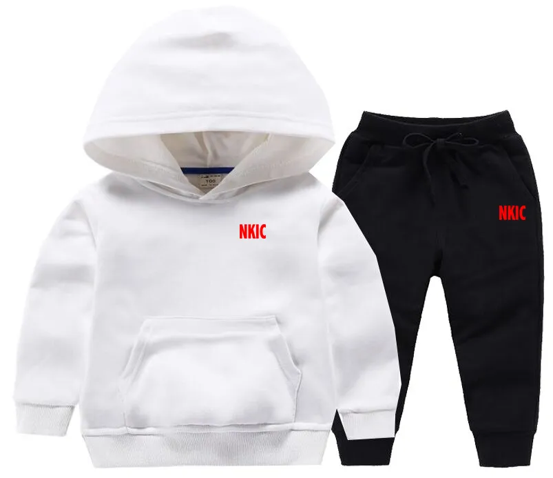 Survêtement 2 Pièces Enfant Fille/garçon - Sweat à Capuche + Pantalon, 95% Polyester, Pour Vacances/Halloween