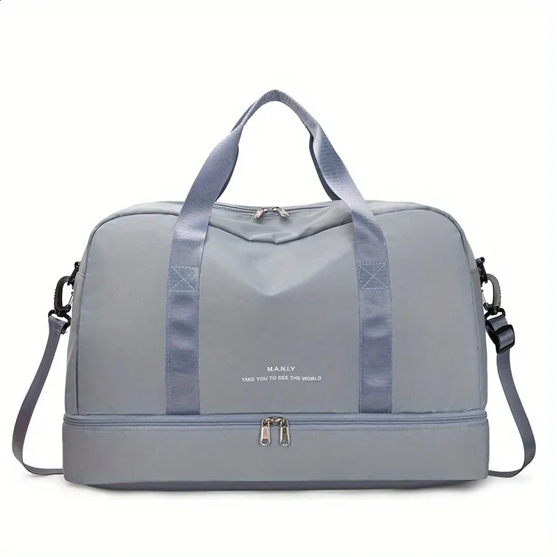 Carry On Duffel Bag For Travel, Large Capacity Overnight Weekender