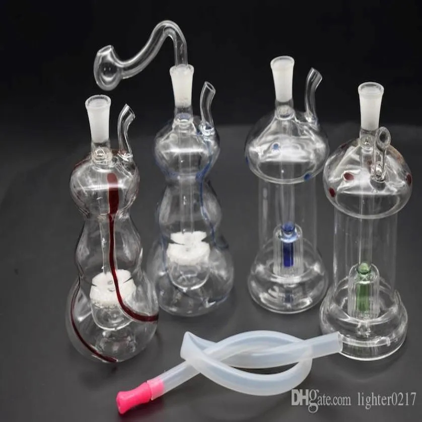 Real Image Hitman Mini Glass Bongs Oil Rigs Birdcage Inline Perc ...
