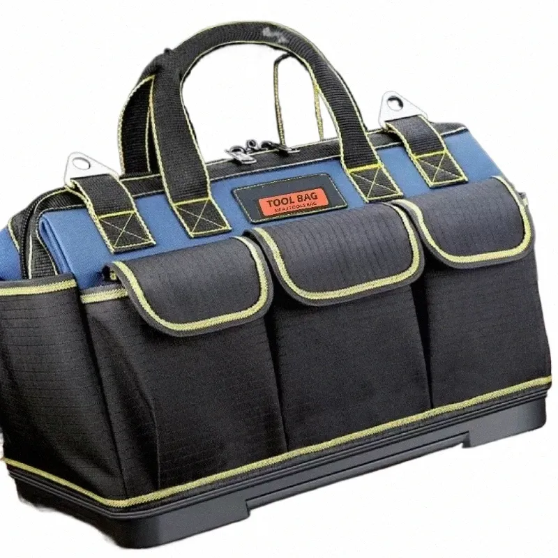 Heavy-Duty Electrician Tool Bag - 1680D Oxford Cloth, Waterproof, Anti ...