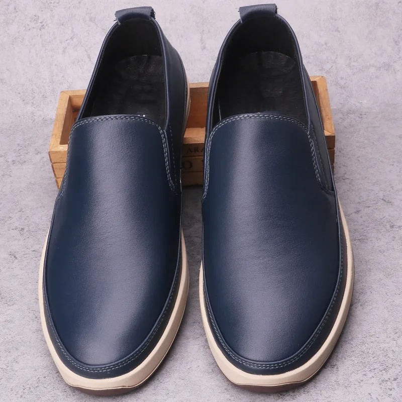 Premium Genuine Leather Slip-On Loafers - Breathable  display picture 3