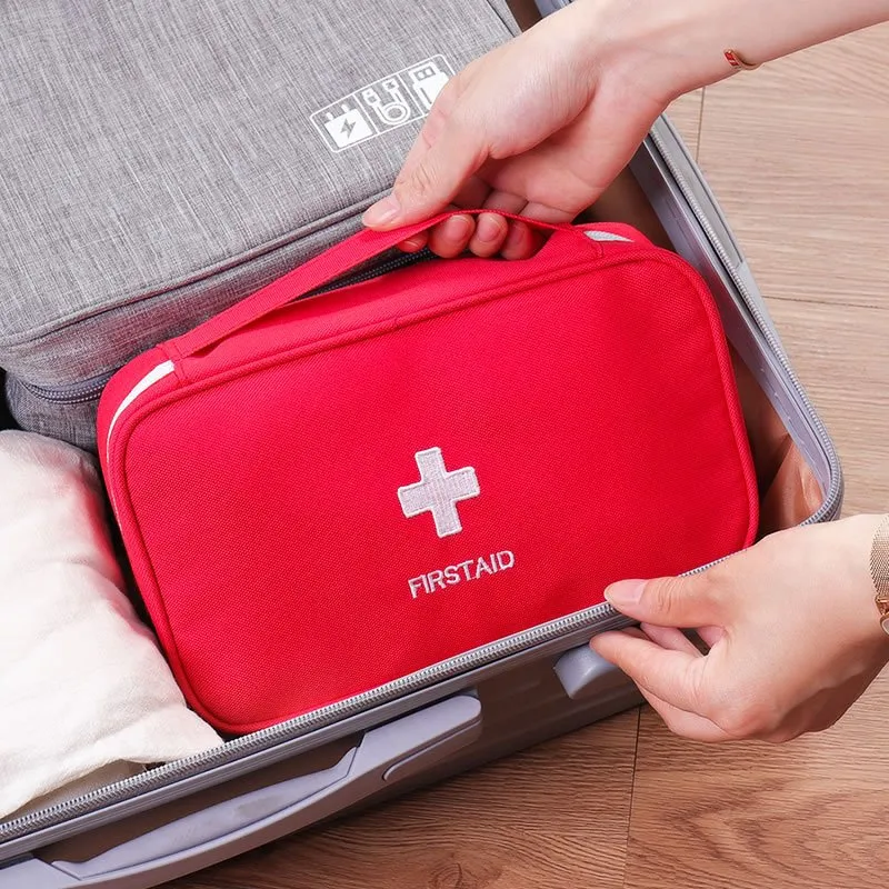 DHgate Waterproof First Aid Kit Portable Emergency Medical Bag Organizer Travel Storage Case for Car and Outdoor Adventures Bags Luggage Accessories