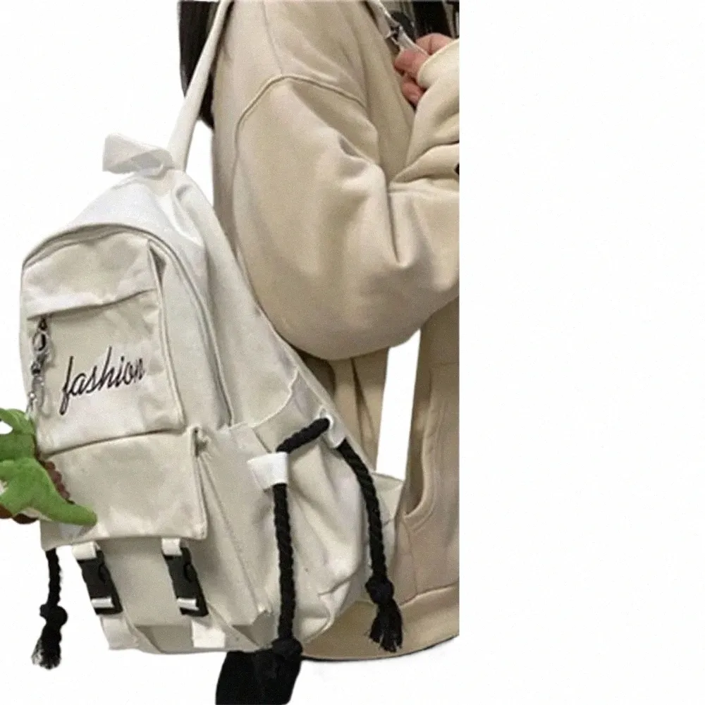 Stylish canvas backpack sale