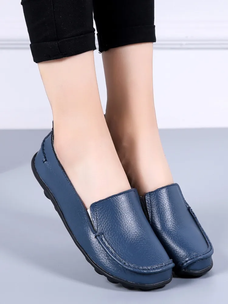 mens casual dress shoes slip on Men's 98105 Slip On Pointed Toe Loafers Dress Shoes (6)