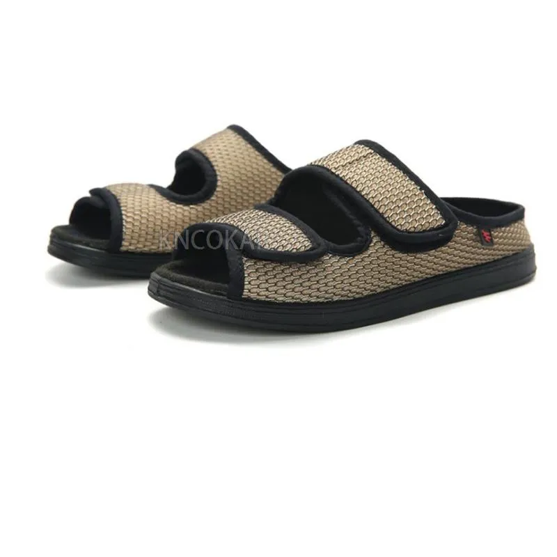 Comfortable Adjustable Sandals For Swollen Feet Wide Width Summer