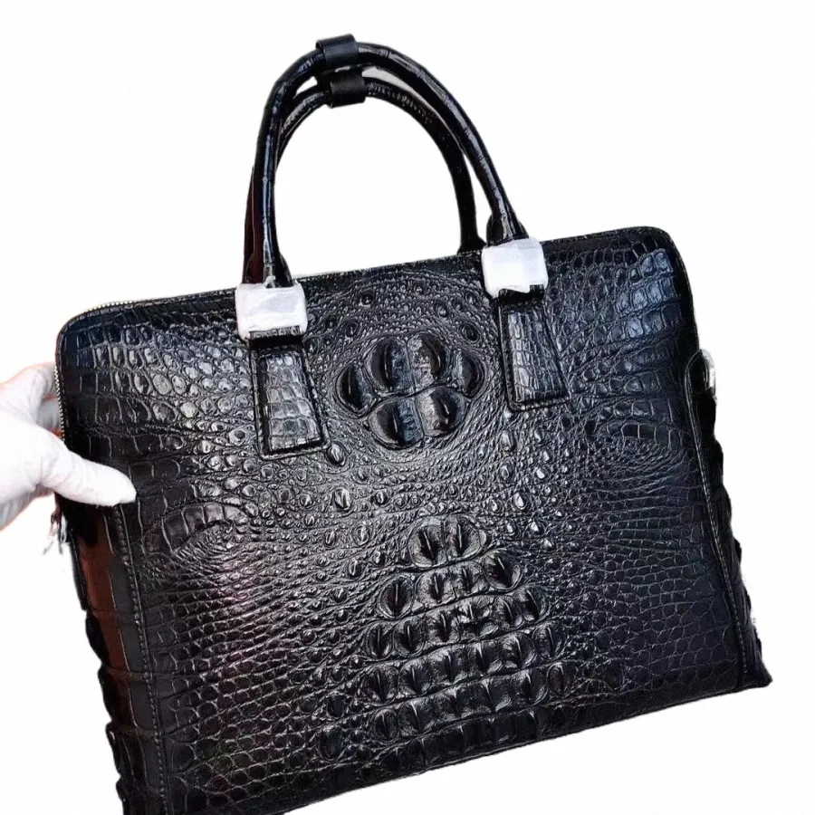 Crocodile briefcase sale