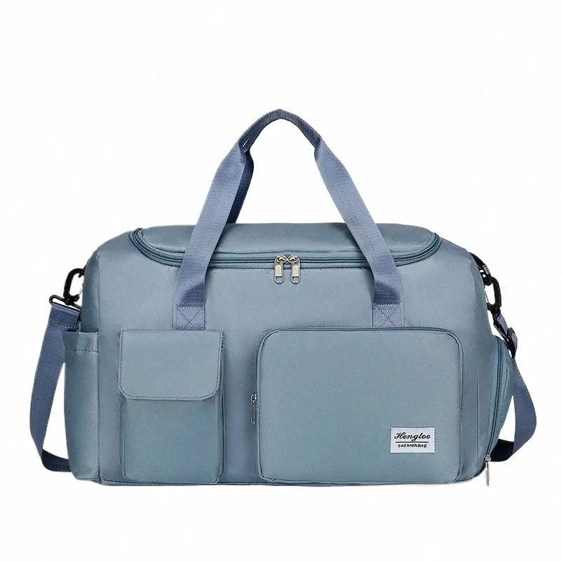 Large Capacity Sports Duffel Bag - Dry & Wet Separation