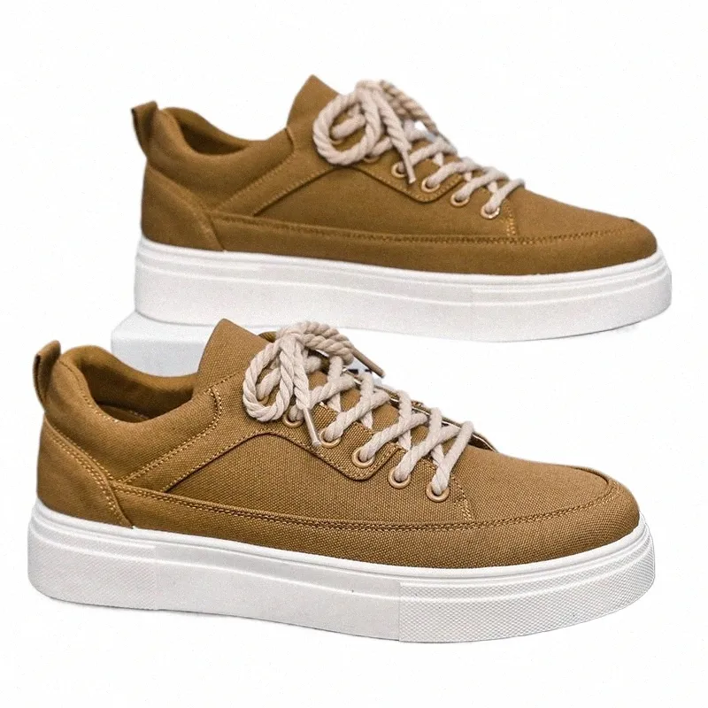 Men's Low Cut Casual Sneakers Trendy Fabric Shoes, Comfortable Walking,  Breathable Sports Design, Youth Fashion Hot Sale!