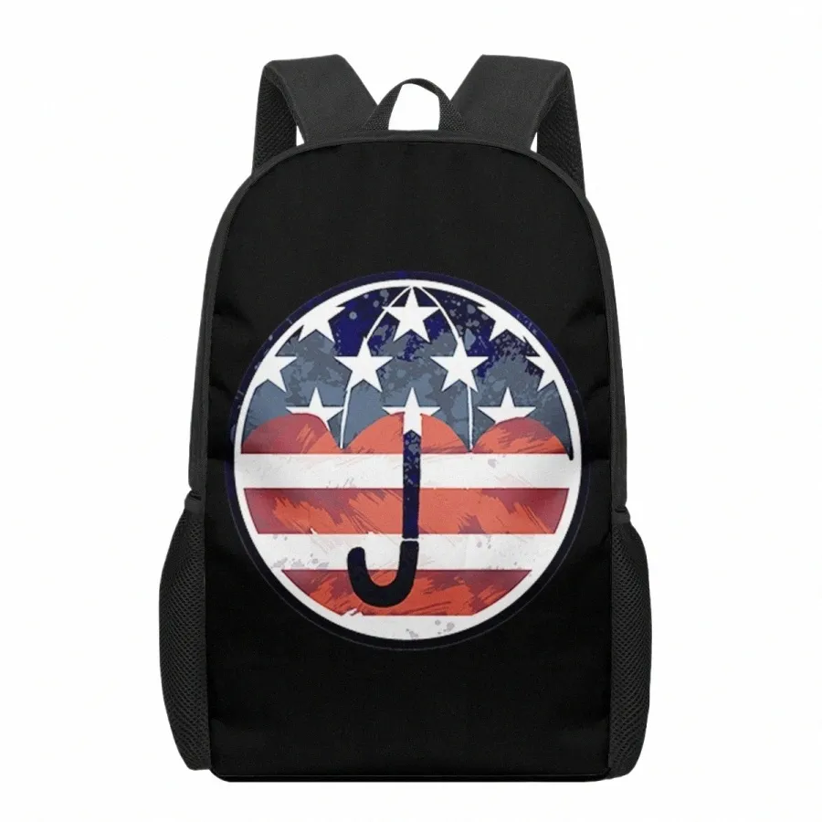 DHgate The Umbrella Academy Print Student Bookbags Durable Backpack for Kids Teens Casual School Bag for Boys Girls Bags Luggage Accessories