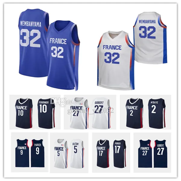 2024 France optionable Basketball Jersey