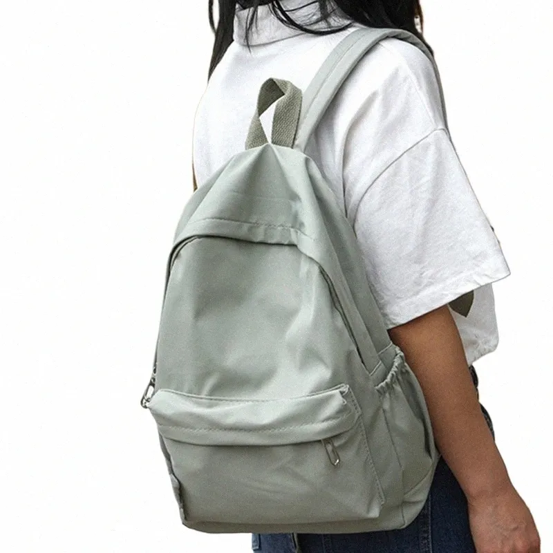 Premium Nylon Girls' Waterproof Backpack: Durable Travel School Bag