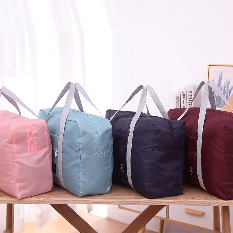 HaoHakka Extra Large Storage Bags (2-Pack) - Jumbo Waterproof Duffle For Moving, Travel, Christmas Trees, Pink - View #2