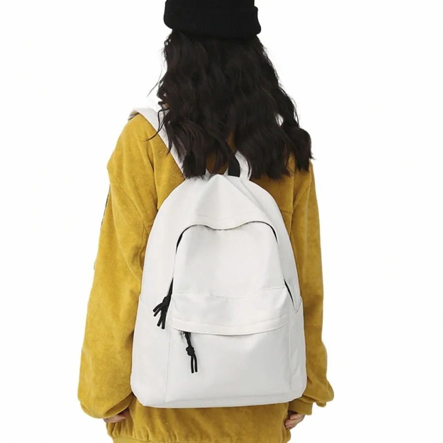 DHgate.com:Casual Canvas School Backpack with Lightweight Design 