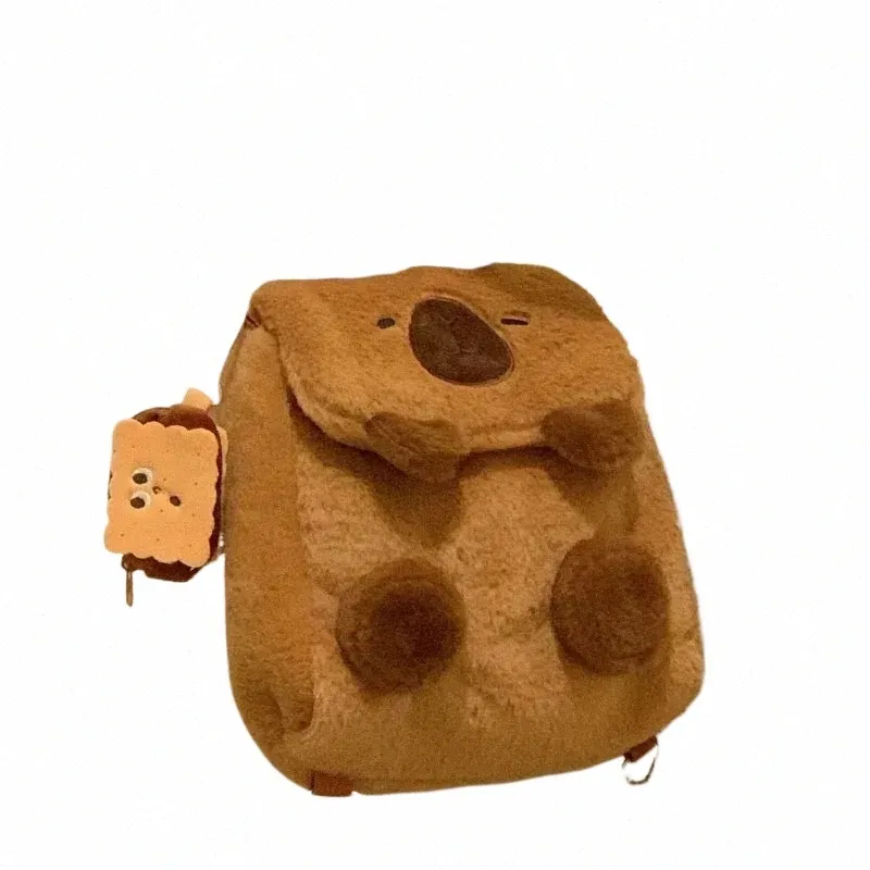 Cute Capybara Plush Bag - Versatile Women display picture 3