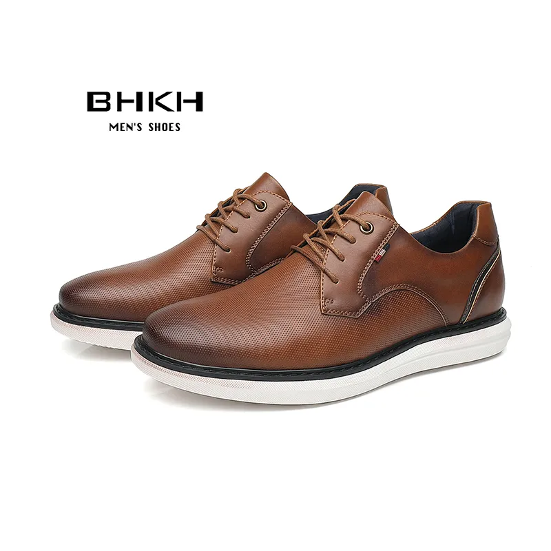 Genuine Leather Dress Shoes for Men Lace-up Casual Business Work Office  Shoes Spring Autumn from Dhgate Dress Shoes - price 27.07