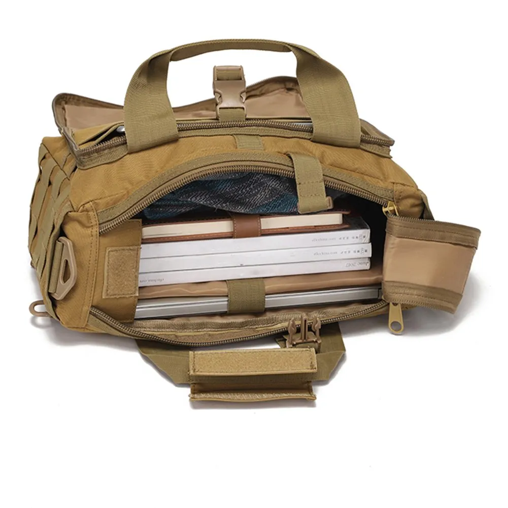 Crossbody Bags For Men ArcEnCiel Tactical Messenger Bag MOLLE - Main Image