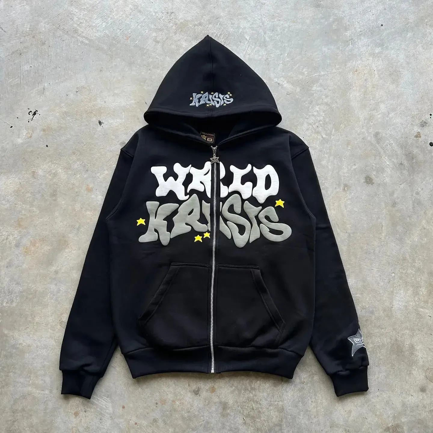 Girls² 24Karats ZIP HOODIE ブラックMサイズ il_fullxfull.5877660065_slft.jpg
