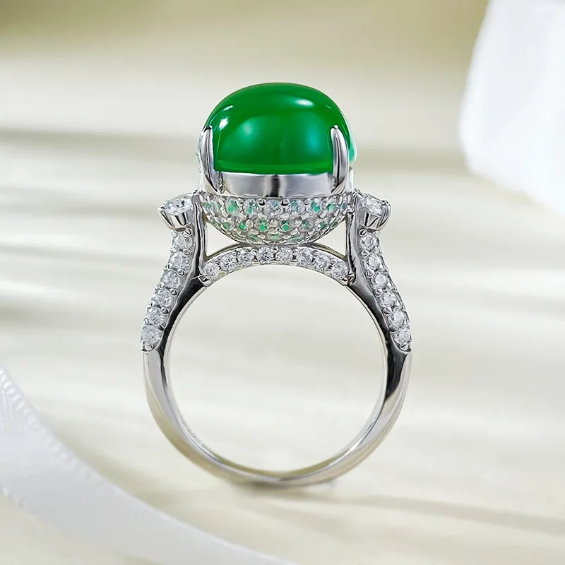 Save Big on Bulk Green Jade Ring Gold Green Jade Wedding Ring For Women  Sterling Silver, Real Jade Stone, Elegant Design Best Deals on DHgate