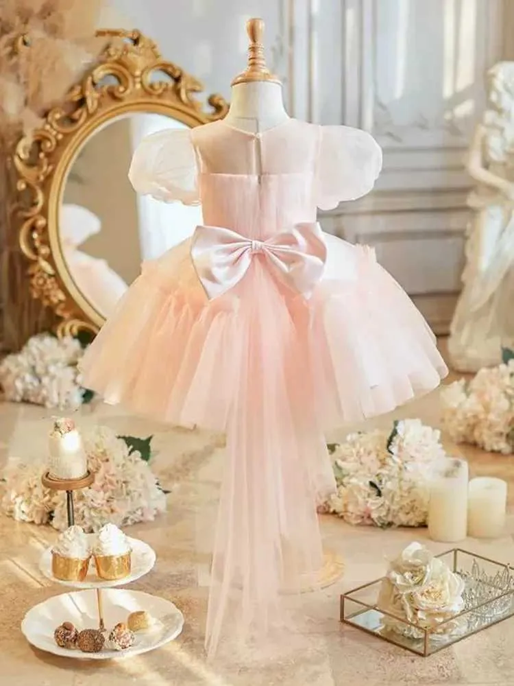 Save Big on Bulk Girls' Party Dresses Girl's Dresses 2024 New Childrens  Princess Ball Gown Kids Host Wedding Birthday Baptism Party Pink Girls  Dresses