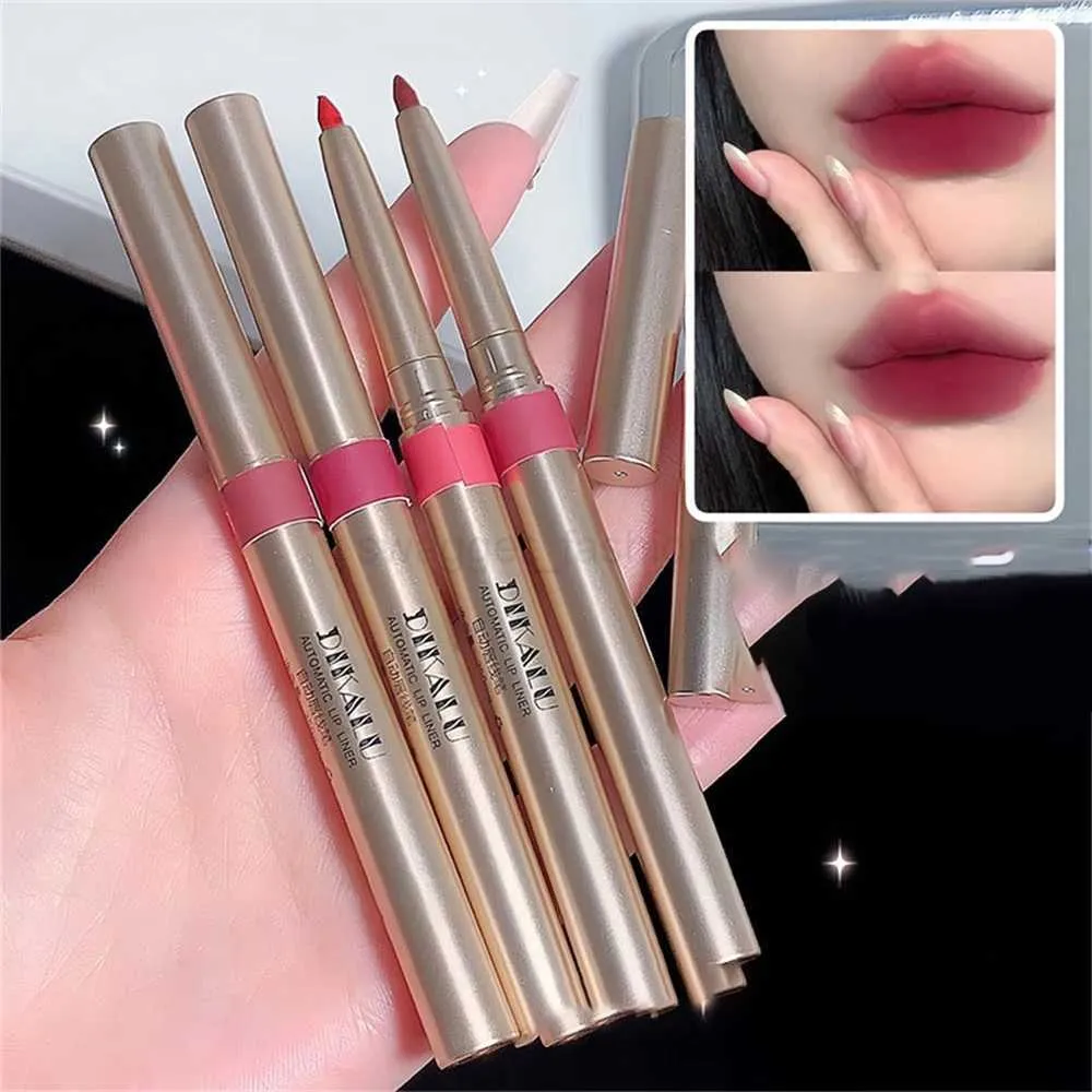 Stackable Lip Pen Automatic Rotating Lip Liner Pen - Waterproof Moisturizing Lip Pencil ...