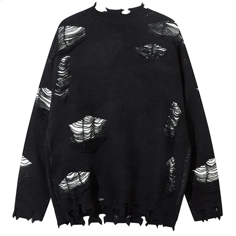 Vintage Oversized Y2K Grunge crochet sweater with Ripped Vintage Oversized Y2K Grunge crochet sweater with Ripped