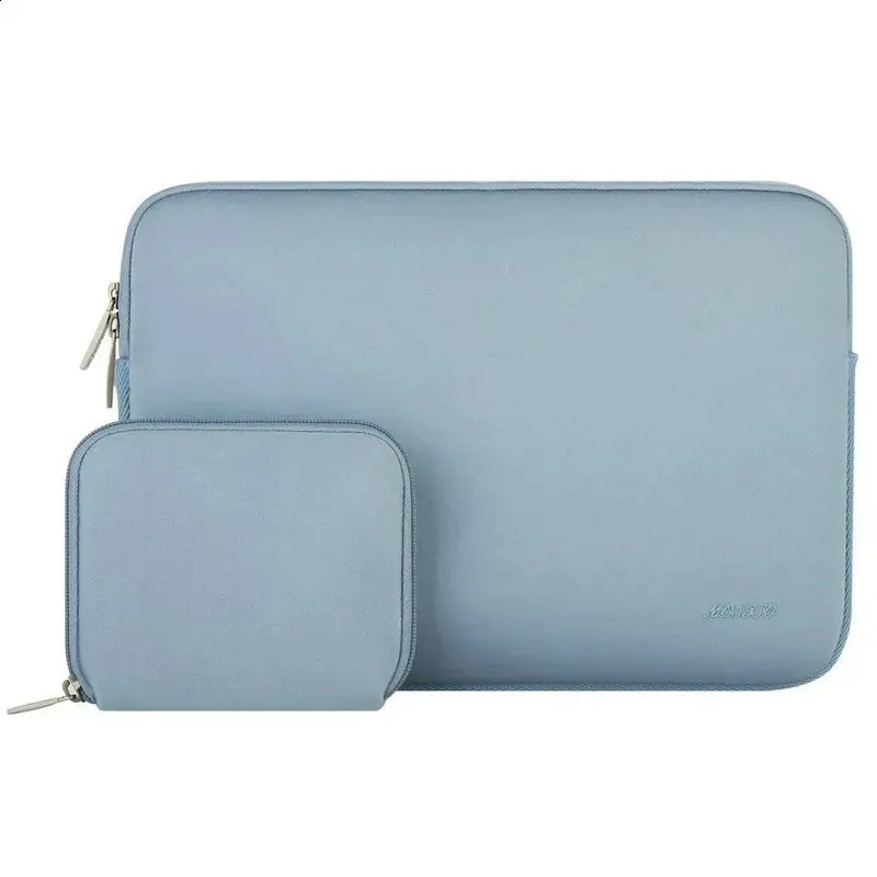 ProCase 13.5" Laptop Sleeve Case - Compatible With MacBook Pro 14" 2021 M2, MacBook Air 13" M1/M2, Light Grey - View #8