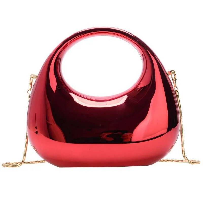 DHgate.com:Exquisite Bent Moon Leather Handbag Set