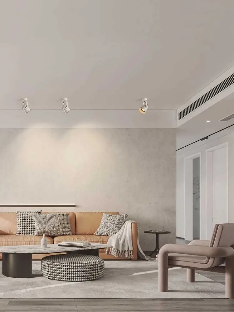 Hiiglxii Plug In Track Lighting With Power Cord, 8 Light LED Track - Foto 10