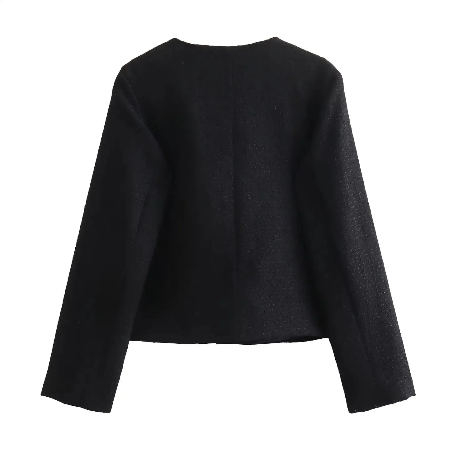 ジャケット・アウター raughlow cocoon tweed jaket(navy) 066-
