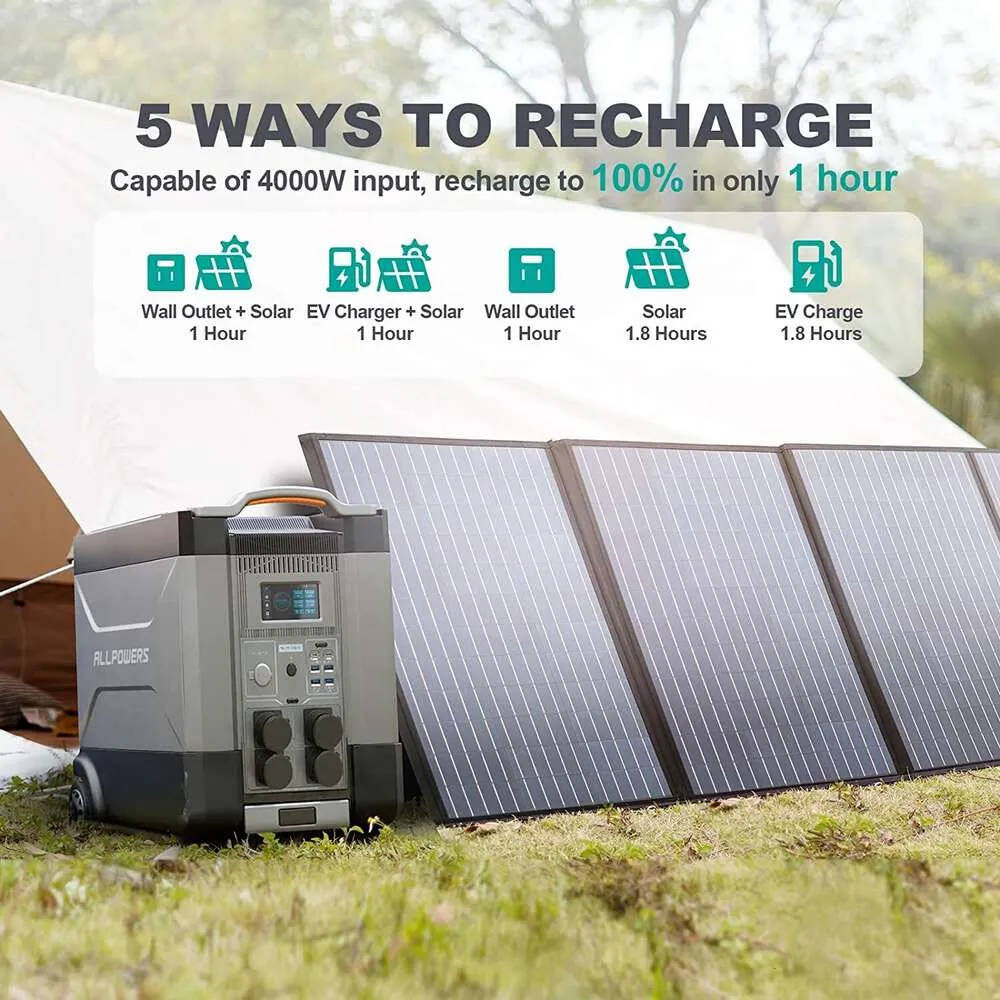 ALLPOWERS Solar Generator R4000 3600Wh Portable... From Liuzedongllll,  $3,456.28 | DHgate.Com