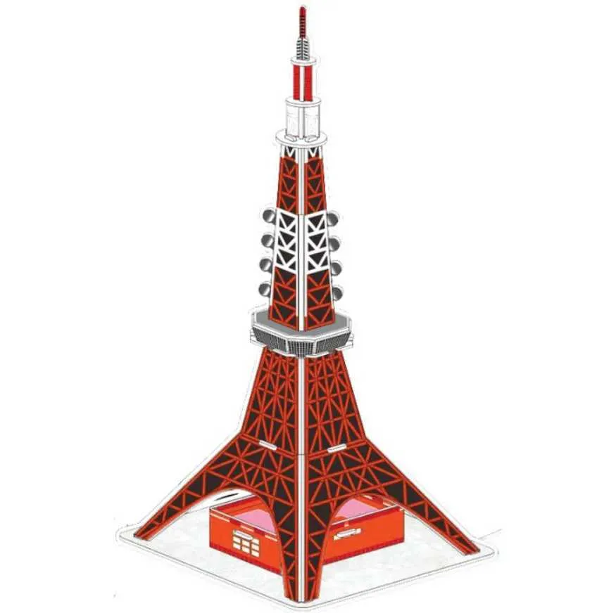 Paper Puzzle Model M240731 3D Paper Puzzle Models Handmade DIY World... From Kam_wo_court1 ...