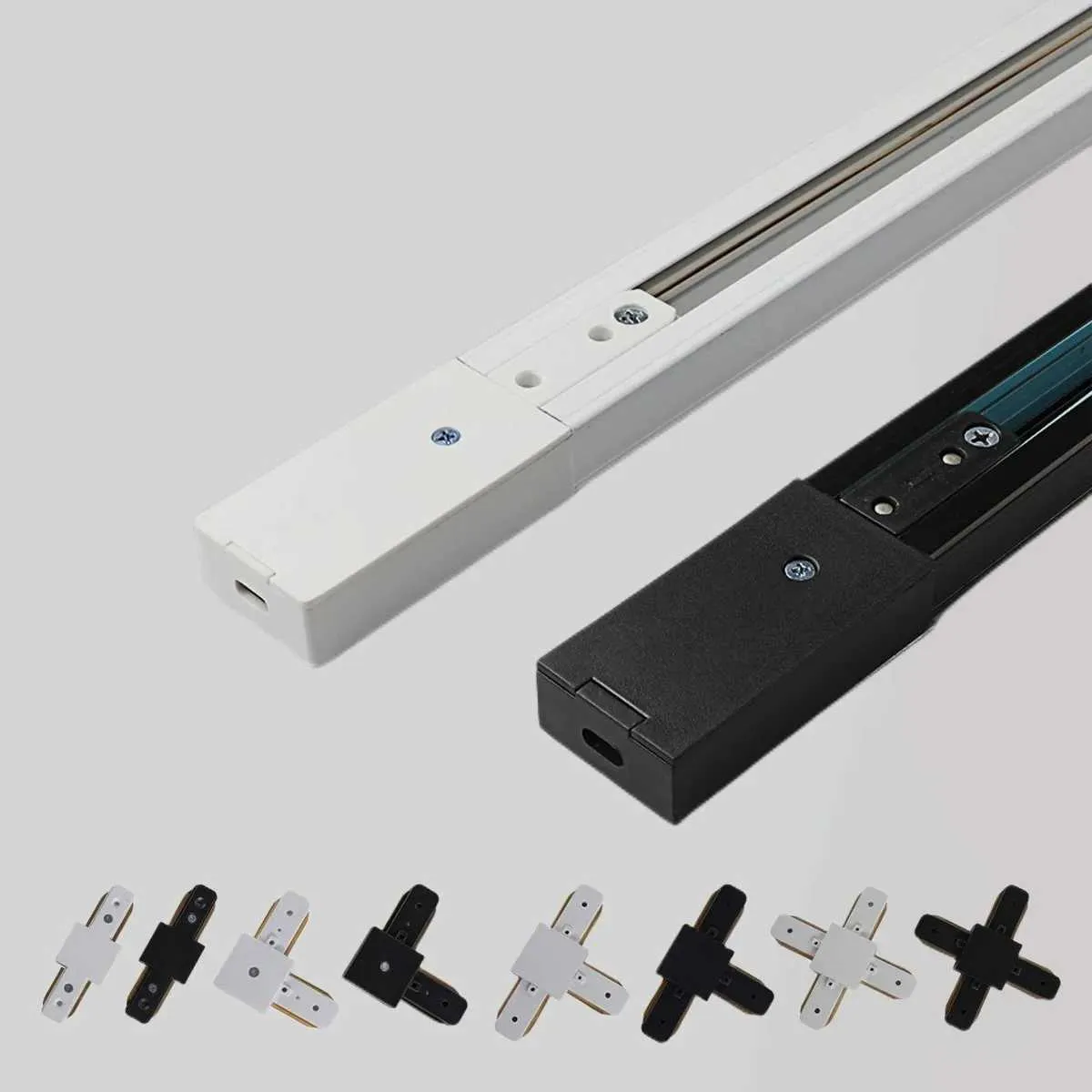 Aluminum 0.5M 1M Track Rail 2 Wire System LED Track... From Casual_love ...