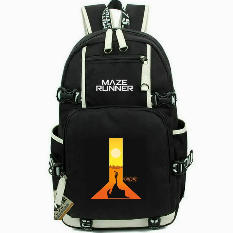 DHgate.com:Maze Runner Scorch Trials Design School Backpack