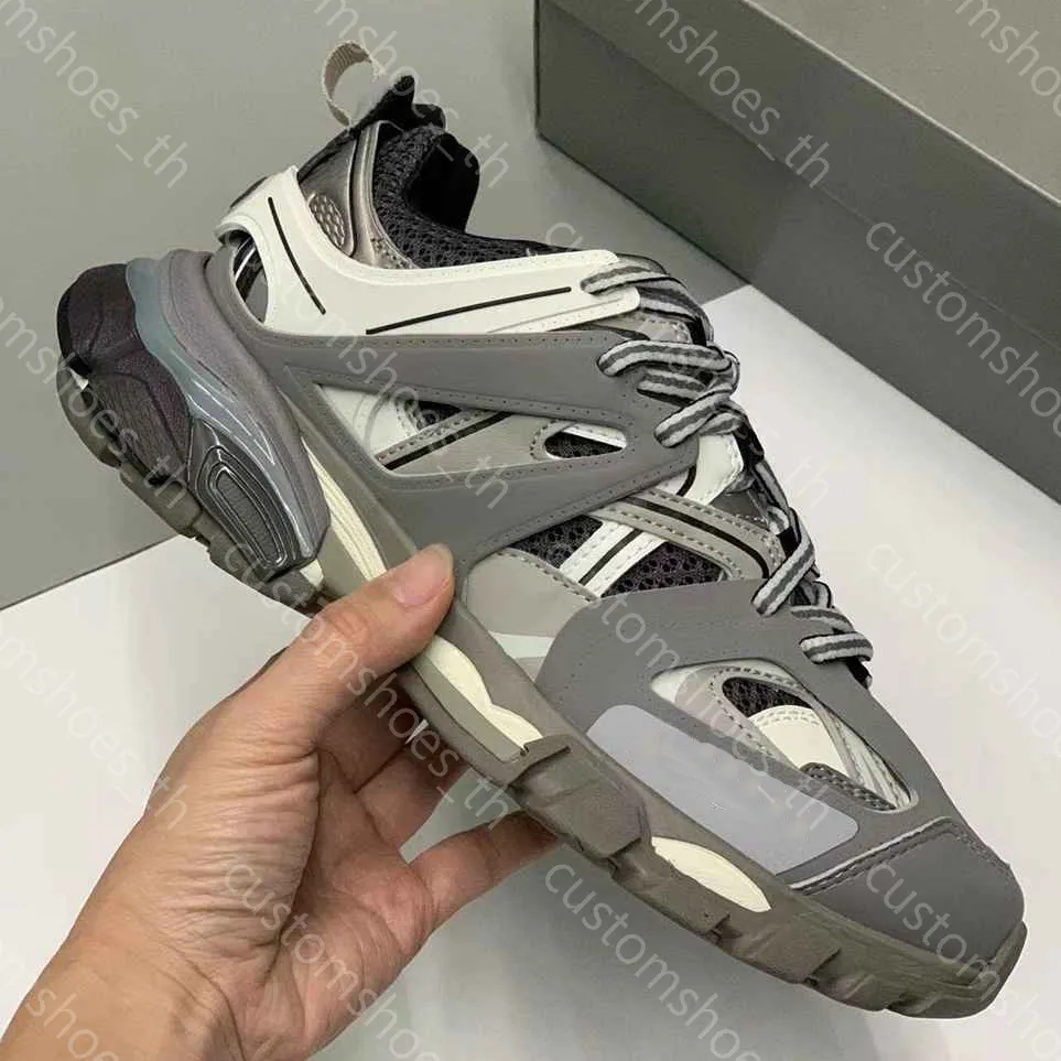 Track Reflective Sneakers - Lightweight Mesh & Nylon Trainers with