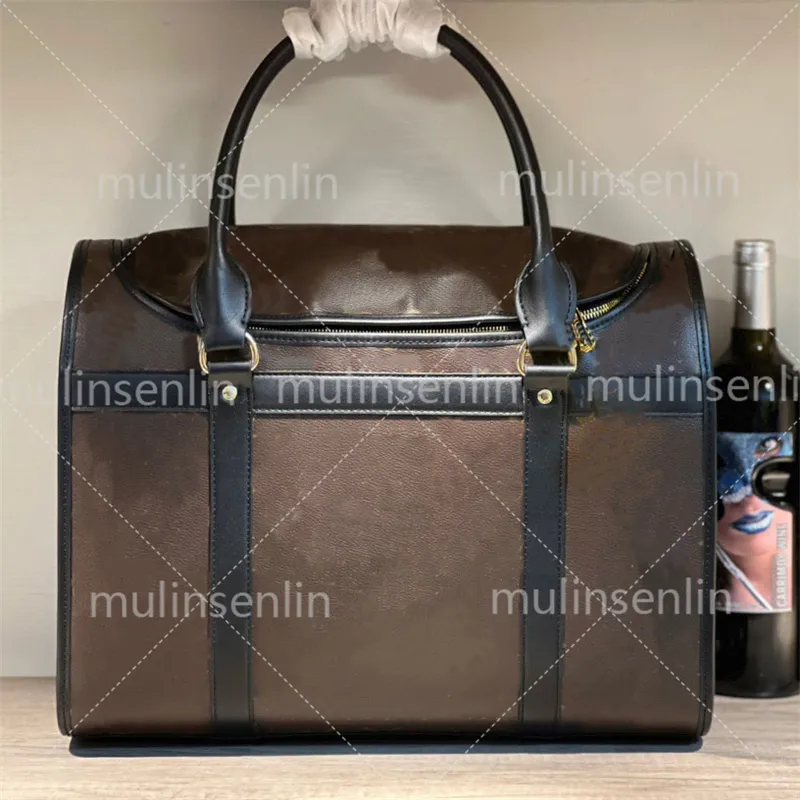 Classic Leather Designer Pet Carrier Bag With Window Designer Logo Breathable Luxury Dog Bag For Weekend Hiking And Outdoor Activities Brown From Hllbags333 52.82 DHgate.Com
