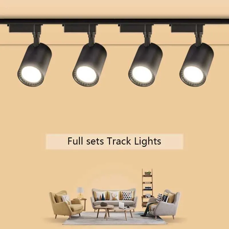 ModernCL240730 LED Track Lights 12W 40W COB Chip... From Casual_love_l ...