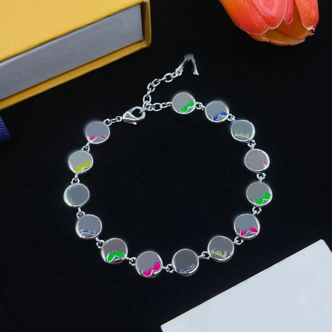 Designer Clover Flower Charm Bracelet Stainless Steel Silver Plated 18K ...