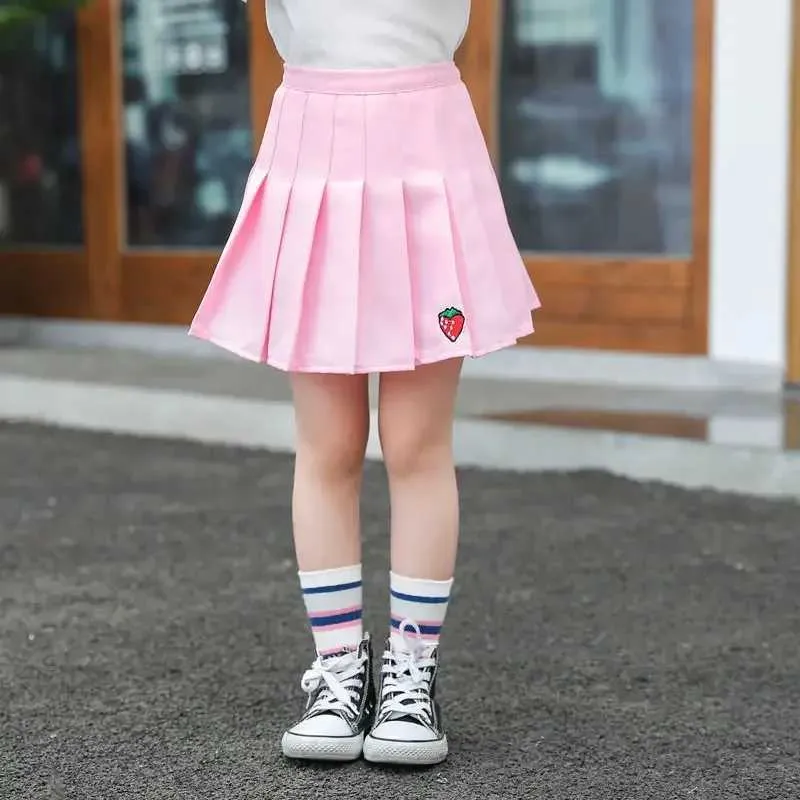 DHgate.com:Pleated Skirts for Girls: Pink Tutu Student Wear