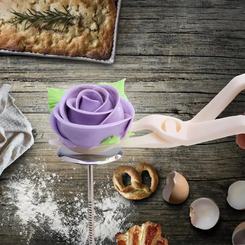 Cake Scissors Cake Decorating Tool Set: Flower Scissors, Nails & Piping Cones - DIY ...