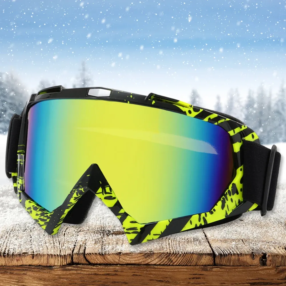 Goggles Ski Goggles Snow Snowboard Goggles Skiing Eyewear UV Protection Solglasögon för Sports Snowboard Skidåkning utomhus