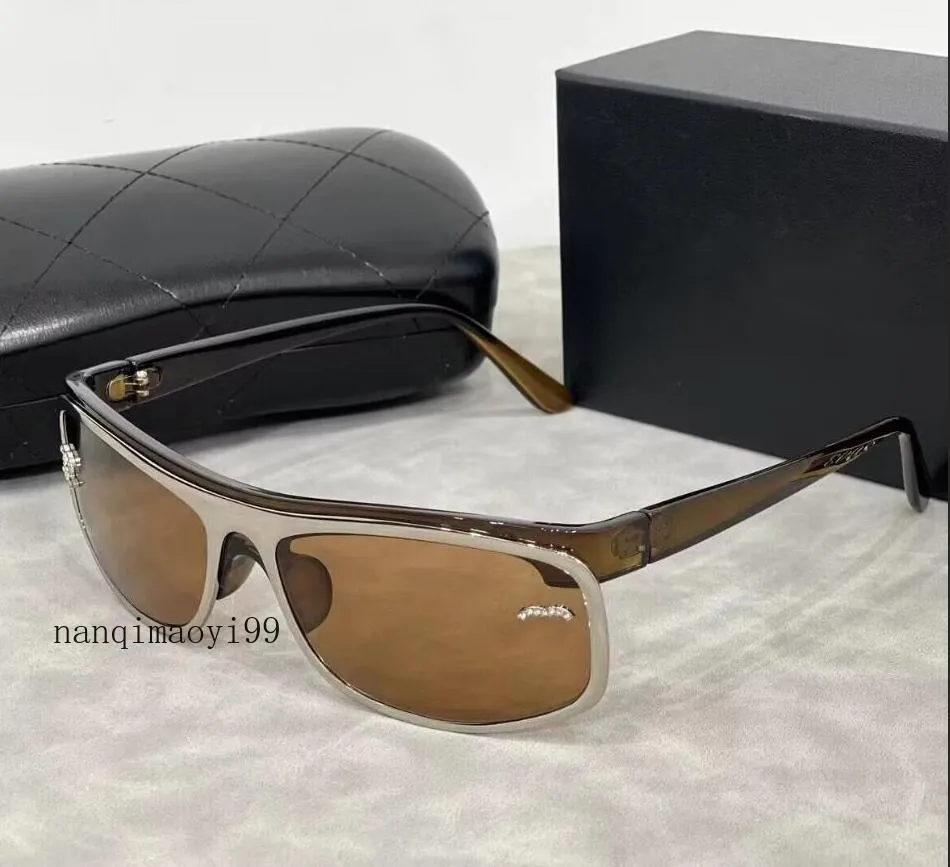 مصمم فاخر نظارة شمسية رجل للجنسين مصمم Goggle Goggle Beach Sun Glasses Retro Frame Design UV400 مع صندوق لطيف للغاية