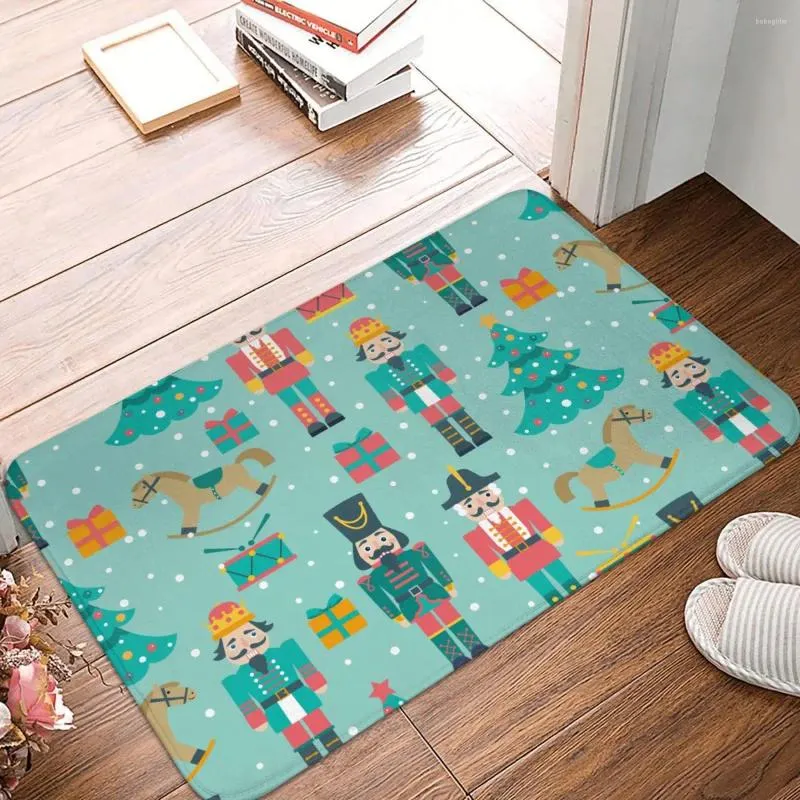 Carpets Non-slip Doormat Nutcracker Tree Carpet Living Room Bedroom Mat Outdoor Indoor Modern