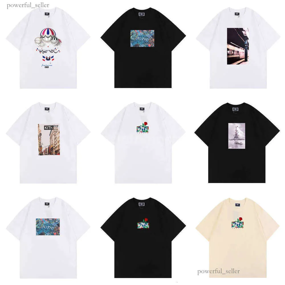 Kith Tom e Jerry T-shirt Designer Homens Tops Mulheres Casual Mangas Curtas SESAME STREET Tee Vintage Moda Roupas Tees Outwear Tee Top Oversize Homem Shorts 757