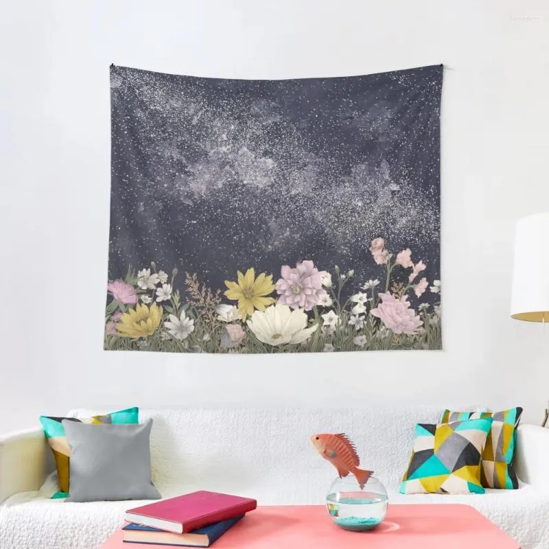 Tapestries Galaxy in Bloom ColorバージョンTapestry Aesthetic Room装飾装飾装飾